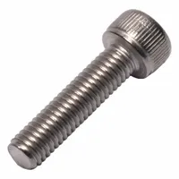 Socket Head Cap Screw: M5x0.80 Thread Size, 20 mm Lg, Std, Plain, Titanium, Grade 2, 5.2 mm Head Ht (MPN 0107469)