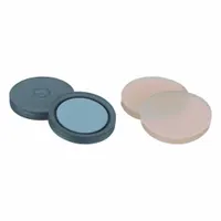 Lab Bottle Caps - Aluminum Seal: 13 mm Dia, Silver, Aluminum, Unlined, 1,000 Closures Included (MPN W224179)