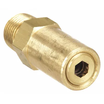 DAYTON Valve: 3/8 in Bypass Connection Size, Brass, 4,000 psi Max. Op Pressure - Unload Valve Replacement Parts