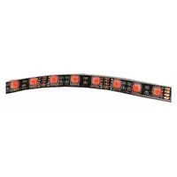 This flexible strip light from MAXXIMA features red LED output in a flat profile for surface mounting. It operates on 12.8V DC and is rated IP68 for dust and water ingress protection. Electrical connection is via blunt cut leads. Suitable for accent or task lighting in industrial, commercial, and marine environments where low-light visibility or signaling is required