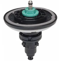This diaphragm assembly is a replacement part for urinal flush valves, designed for 0.25 gpf operation. Compatible with SLOAN Z6000 series flush valves, it controls water flow and seals the valve to restore proper function.