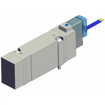 SMC SY7140-3GZ Single Solenoid Directional Control Valve - SMC SY Series Directional Control Valves