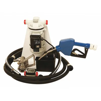 LIQUIDYNAMICS INC. Electric Drum Pump: 115 V AC, 1/10 hp HP, Polypropylene - Tote-Mount DEF Dispensing Pump Systems