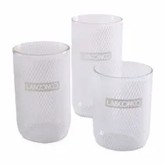 Polyethylene mesh sleeve designed to fit Fast Freeze Flasks. Measures 1/4 in x 4 in x 8 1/4 in. Provides a protective barrier around the flask during freeze-drying to help contain glass fragments in case of breakage.