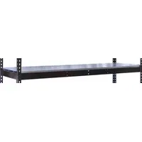 HALLOWELL Shelf: 72 in x 18 in, 1,000 lb Load Capacity, Steel, 22 ga Decking, Black, Shelf (MPN DRHCEL7218ME)