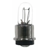 APPROVED VENDOR Incandescent Bulb: Incandescent, Midget Flanged (F3-6), (T) Tubular, T1, 6839, White (MPN 6839-1PK)