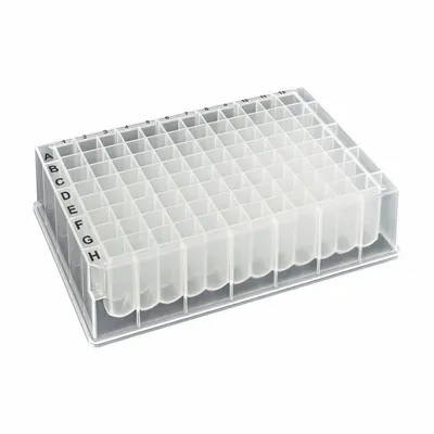 MTC BIO Deep-Well Well Plate: Sterile, 96 Wells, 1.6 mL, 8.2 mm Dia, RNase/DNase Free - Deep Well Plates