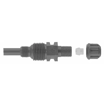 STENNER Valve: Valve, Polyethylene/Polypropylene/PVC Body, 85 gpd Max. Flow Rate - Injection Valve Assemblies