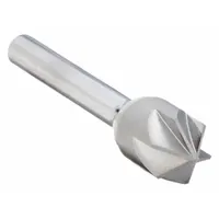 KEO Countersink: 100°, 6 Flute, 1/8 in Body Dia, 1/8 in Shank, Carbide (MPN 919-001-056)