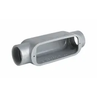 Conduit Outlet Body: Aluminum, 1/2 in Trade Size, C Body, 4 cu in Body Capacity, Threaded Hub (MPN OC-1)
