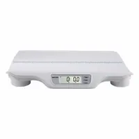 Digital veterinarian scale with 22 1/2 in weighing surface width, designed for weighing small to medium animals. Provides readings in lb/oz or grams. Features an integrated display and operates on (4) AA batteries. cULus listed