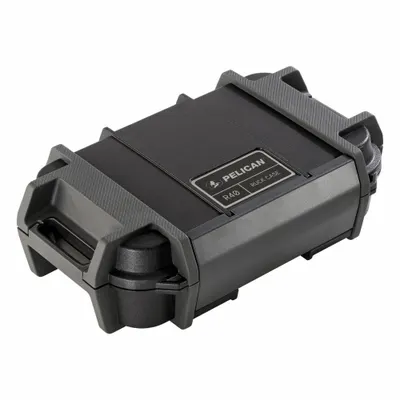 PELICAN Protective Case: Black, Stationary, 1.68 lb Wt - Rugged Use Small Electronics Cases
