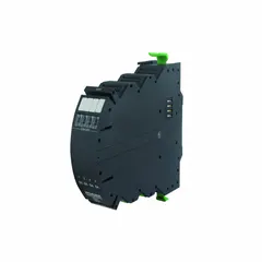 4-channel electronic circuit protector with adjustable 4 A per channel and 6 connections. Operates at 24V DC input and output. Provides overcurrent protection for industrial control systems such as PLCs, sensors, and automation panels.