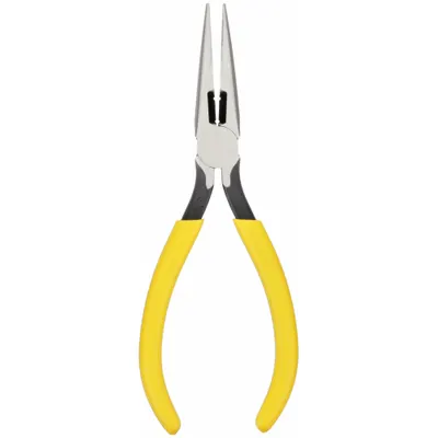 KLEIN TOOLS Needle Nose Plier: 2 in Max Jaw Opening, 6 5/8 in Overall Lg, 1 7/8 in Jaw Lg - Needle-Nose Pliers