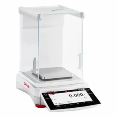 OHAUS Lab Scale: 620 g Capacity, 1 mg Readability, 1 mg Repeatability, 2 mg Linearity - Precision Lab Balances