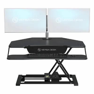 VERSADESK VDPPEC3631-BB Electronic Standing Desk Converter - Electronic Standing Desk Converters
