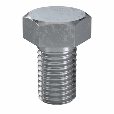 LINDSTROM Hex Head Cap Screw: Steel, Class 8.8, Zinc Plated, M18, Metric, 30 mm lg - Class 8.8 Steel Hex Head Cap Screws