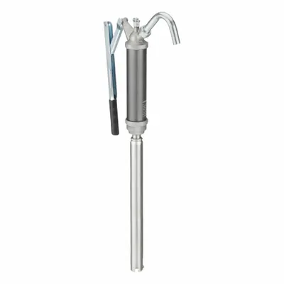 WESTWARD Hand Pump: Lever Action, Pump with Spout, 10 oz per stroke - Lever Handle Standard Drum Pumps