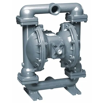 SANDPIPER Double Diaphragm Pump: Aluminum Body, 1 1/2 in, NPT Connection, 106 gpm - Aluminum Housing AODD Pumps