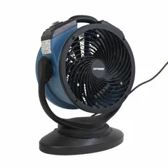 The XPOWER FM-68 is a single-phase, 115V AC circulating fan with an 11-inch blade diameter and a 1/12 hp motor. It offers three speeds and oscillating operation for even airflow distribution. Suitable for general air circulation in home and office environments.
