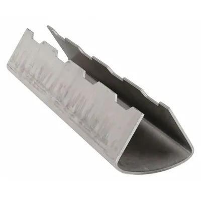 ANVIL Pipe Protection Saddle: Steel, For 3 in Insulation Outside Dia, 12 in Overall Lg - Roller-Mount Insulation Heat Shields
