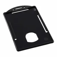Badge Holder: Pouch, Vertical, 4 in Badge Pouch Wd, 2 7/8 in Badge Pouch Ht, 4 in Overall Wd, 100 PK (MPN BAU 68320)