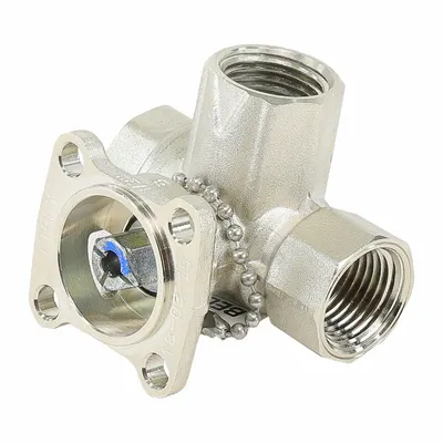 Belimo Valve Body, Ball: 3-Way, 1/2 in Female NPT, 0.8 CV Flow, 0.8 Bypass CV Flow - 3-Way NPT Connection Characterized Control Valves
