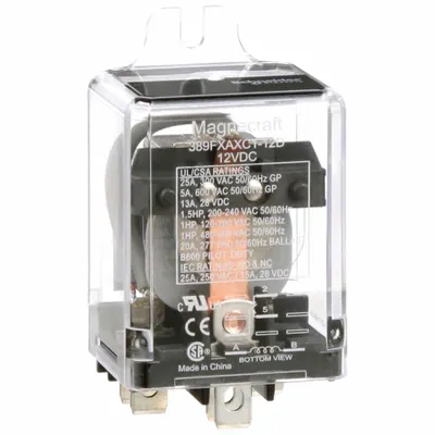 SCHNEIDER Enclosed Power Relay: Surface (Side Flange) Mounted, 25 A Current Rating - Surface-Mounted Relays