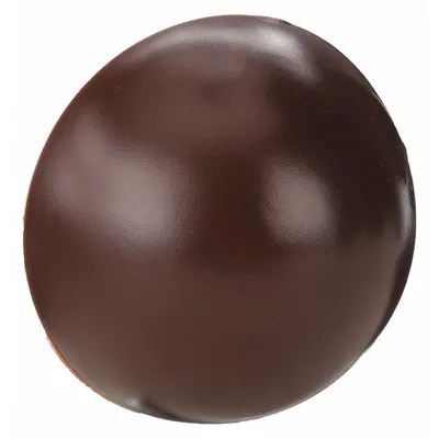 OEM Convex Door Stop: Wall - Mounted, 2 1/4 in Lg, 2 1/4 in Wd, 2 1/4 in Overall Ht - Standard Door Stops