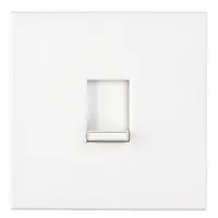 LUTRON Lighting Dimmer: Fluorescent, 1-Pole, 277V AC, 8 A, 8A (Fluorescent), Neutral Required, White (MPN NF-10-277-WH)