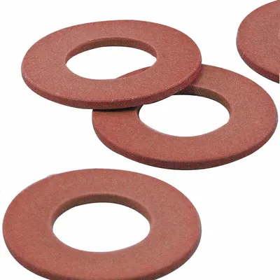 BUNTING BEARINGS Thrust Washer: 1/4 in Bore, PTFE, JLON 4200, 5/8 in OD, 0.062 in Thick - General Purpose Dry-Run Plastic Thrust Washers