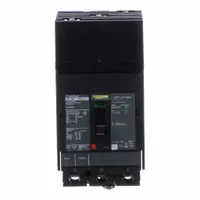Molded case circuit breaker rated 90 A with a maximum interrupting rating of 65kA at 240V AC. Features fixed instantaneous trip, lug terminals, and ABC phase connection. Includes an 800 A low amp trip setting. Suitable for overcurrent protection in I-Line panelboards in commercial and industrial power distribution systems