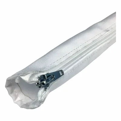 ELECTRIDUCT Braided Sleeving: 3/4 in Inside Dia, 5 ft Lg, Zipper Closure, Polyester - General Purpose Zipper Cable Wrap Sleeving
