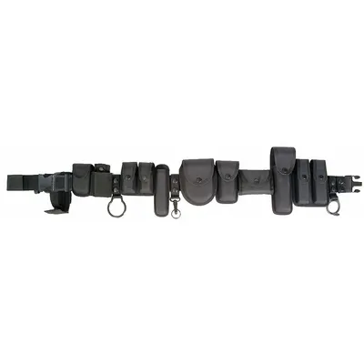 UNCLE MIKES UNCLE MIKE'S Duty Belt Pouch Kit: Black, Nylon, 14 3/4 in x 6 1/2 in - Duty Equipment Pouches