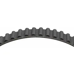 Timing belt and metric V-belt with 0 ribs, 524 mm effective length, and fiberglass reinforcing cord. Used to synchronize engine camshaft and crankshaft rotation in automotive applications requiring a metric V-belt profile.