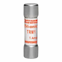 MERSEN Fuse: TRM Series, Midget, Time-Delay, 1 A, 250 V AC, 13/32 in x 1 1/2 in, Non-Indicating (MPN TRM1)