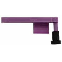 GRAPHIC CONTROLS MP-Marking purple pen for circular chart recorders. Nib length 0.6 inches. Pack of 6 pens. Used for continuous trace recording in industrial process monitoring, environmental data logging, and laboratory applications