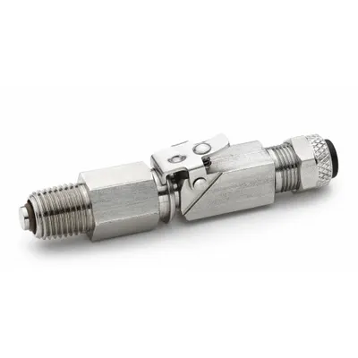 PARKER Compression Fitting Adapter: 1/4 in Pipe Fitting Size, Compression x MNPT - Creep-Resistant Self-Aligning Brass Compression Fittings