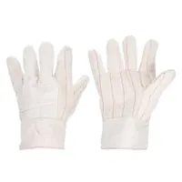 CONDOR Knit Gloves: L ( 9 ), Glove Hand Protection, Uncoated, 500°F Max Temp, Cotton, Beige, 1 PR (MPN 4TJY2)
