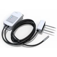 The HOBO MX2307 is a wireless temperature data logger that measures temperature in degrees Fahrenheit. It features patented connectivity technology and includes double-sided tape for mounting. Typical applications include environmental monitoring in agriculture, HVAC, and industrial settings where reliable temperature tracking is required