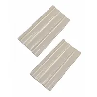 MIRREDGE Contemporary Seam Plates: 1 1/2 in Overall Ht, 3 in Overall Wd, 1/4 in Overall Dp, 2 PK (MPN 88512)