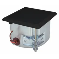 SOUNDTUBE Speaker: Passive, 1-Way, 8 ohm Impedance, 5 in Overall Wd, 4 in Overall Ht, IW31-EZ-BK