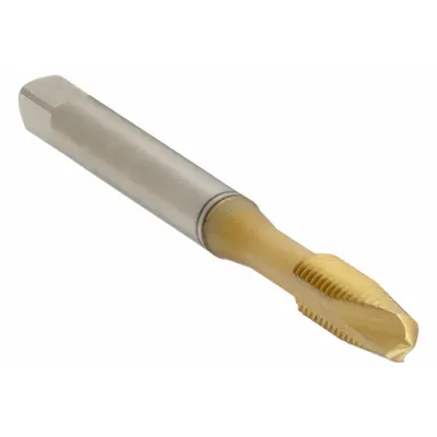 OSG Spiral Point Tap: #0-80 UNF, 2B, 2 Flute, Plug Chamfer - General Purpose Spiral-Point Taps