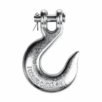 DAYTON Slip Hook: 5,400 lb Working Load Limit, 43 Hook Grade, Carbon Steel, 1 in Material Thick (MPN 844G49)