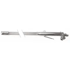 Smith-Style handheld cutting torch with 36-inch length and 180° head. Features a 9/16"-18 connection. Used for oxy-fuel cutting of ferrous metals in industrial fabrication, shipbuilding, and maintenance applications.