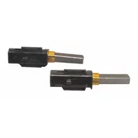 Replacement carbon brush set for backpack vacuum motors. Designed to restore motor performance by replacing worn brushes, maintaining suction power. Compatible with ProTeam backpack vacuum models