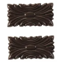 MIRREDGE Seam Plates: 1 1/2 in Overall Ht, 3 in Overall Wd, 1/4 in Overall Dp, 2 PK (MPN 53502)