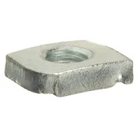 Standard Nut: 5/8"-11 Thread Size, 5/8 in Bolt Size, Steel, Electroplated (MPN V220-5/8)