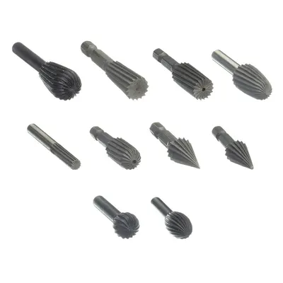 OEM Rotary File Set: Bronze/Iron/Mild - Drum Rasps & Files
