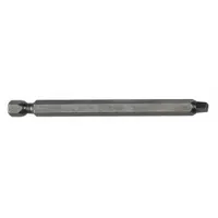 APEX Power Bit: Power Bit, Imperial, #3 Bit Size, S3 Bit Industry Size, Std, Impact Rated, Hex, 5 PK (MPN 954-B-3X-5PK)